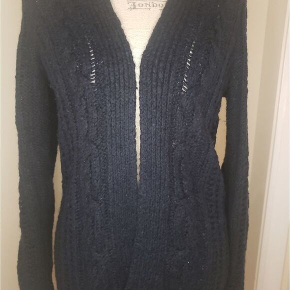 Cable Knit Cardigan Sweater - Picture 5 of 7